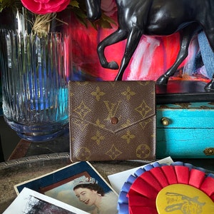 Louis Vuitton, Bags, Lv Louis Vuitton Vintage Monogram Snap Button Long  Wallet Accordion Style