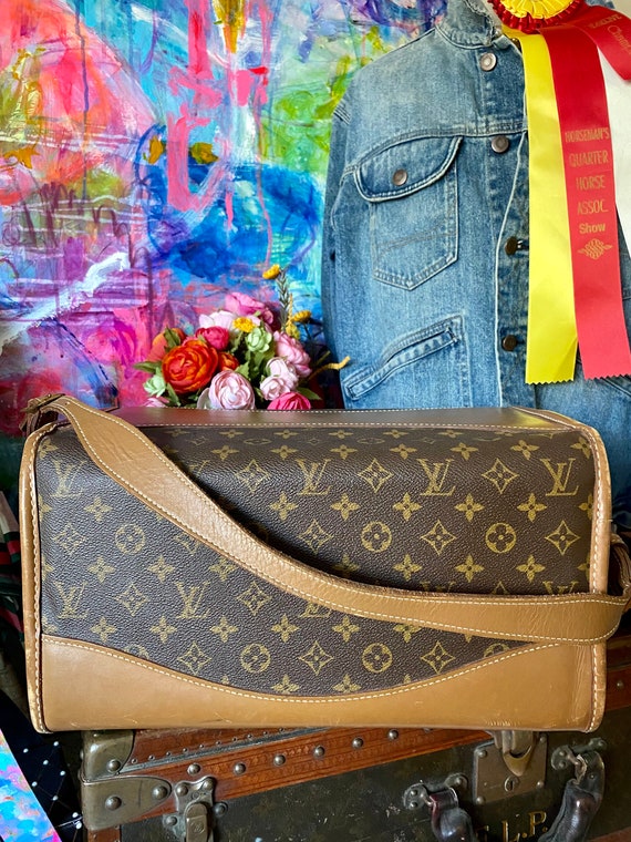 Lot - Louis Vuitton Leather. Monogram Canvas Train Case