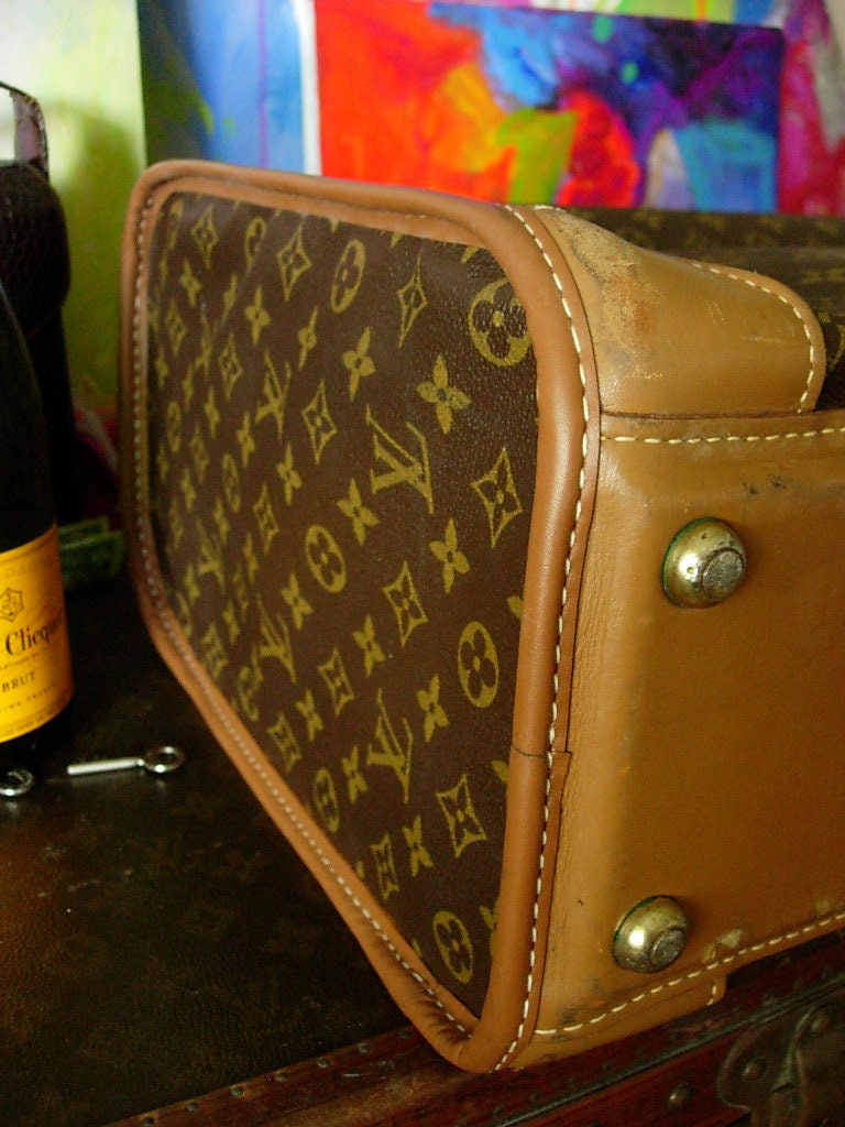 Louis Vuitton Midcentury Monogram Hardsided Suitcase 26” – Screaming Mimis  Vintage Fashion