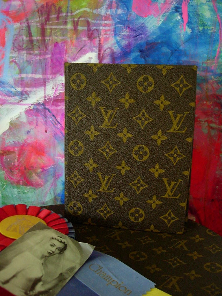 SALE Ultra Rare LOUIS VUITTON Photo Album Book Saks Fifth 