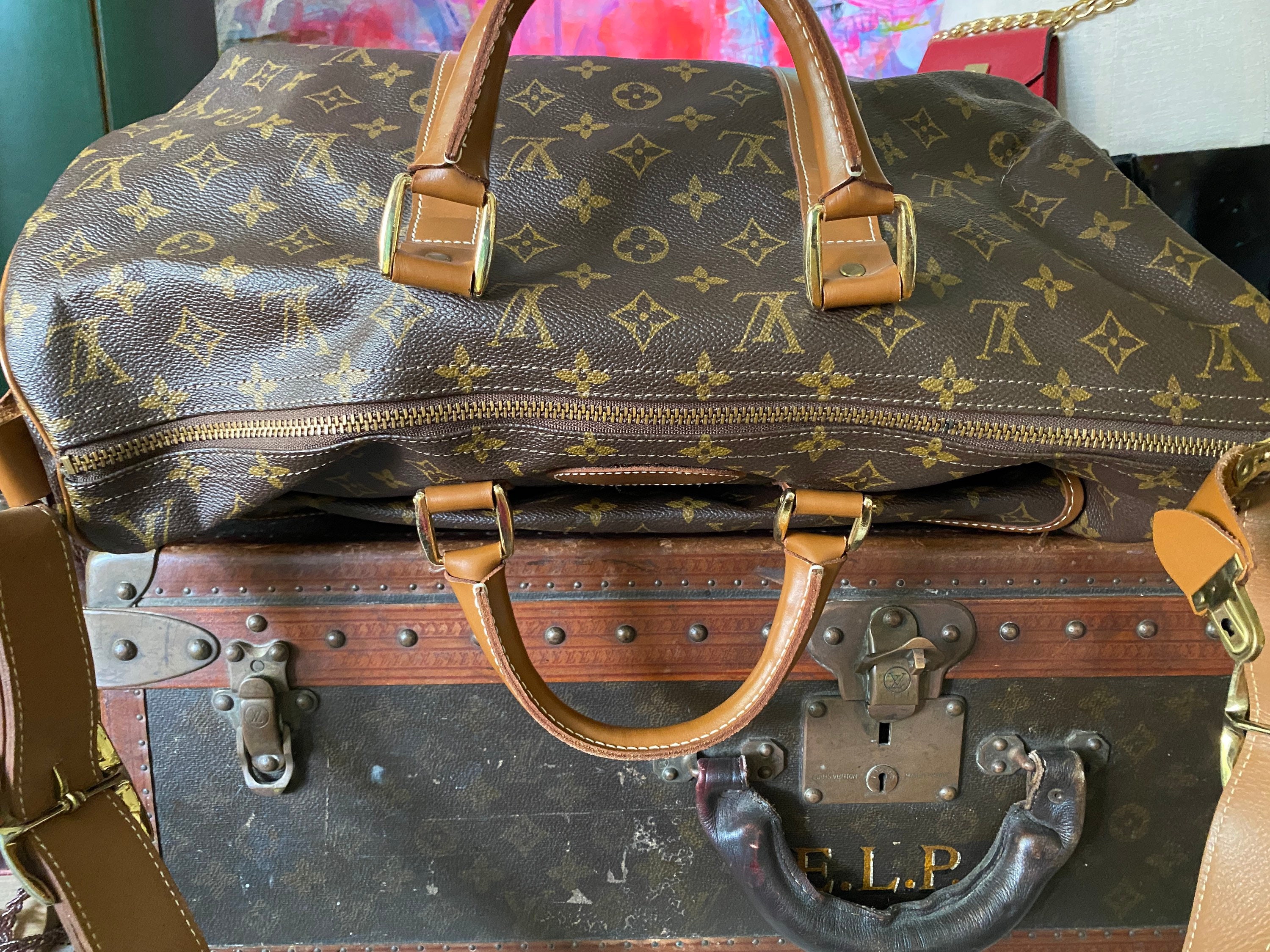 Vintage Louis Vuitton Weekender Duffel - clothing & accessories