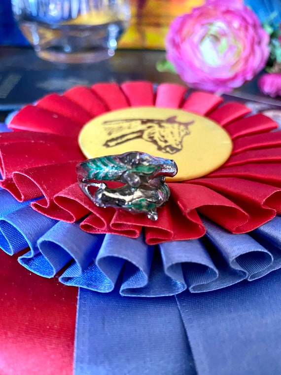 SaLe RARE Gorgeous Vintage GUCCI GG Horse Head St… - image 2