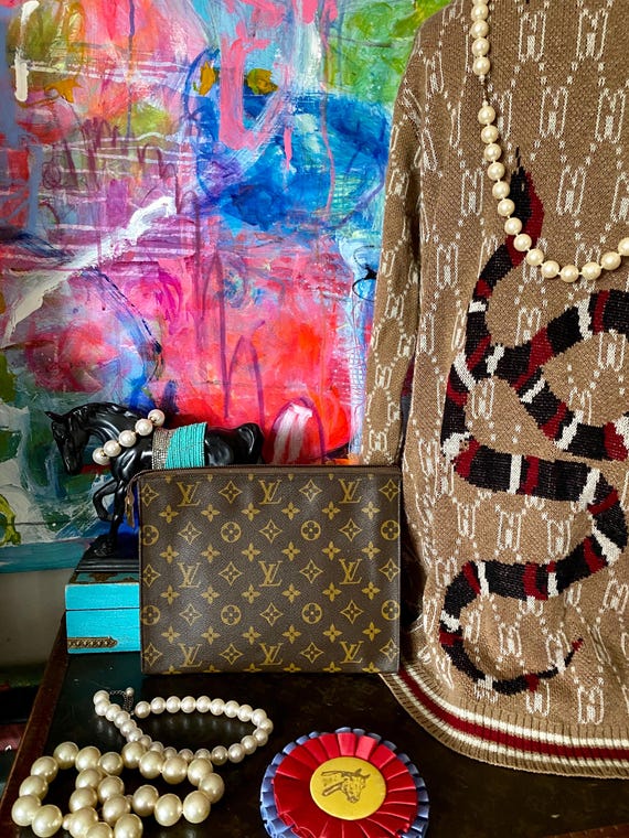 Ultra Rare Authentic Vintage LOUIS VUITTON Saks Fifth Avenue 26 LV