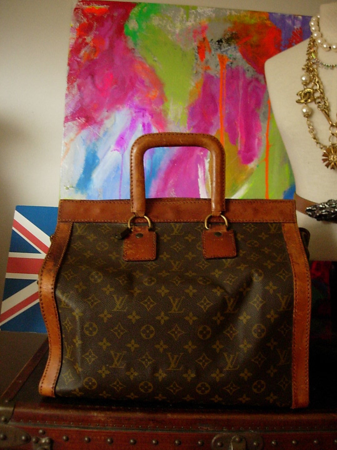 SALE Ultra Rare and Vintage LOUIS VUITTON Keepall Duffle -  Norway