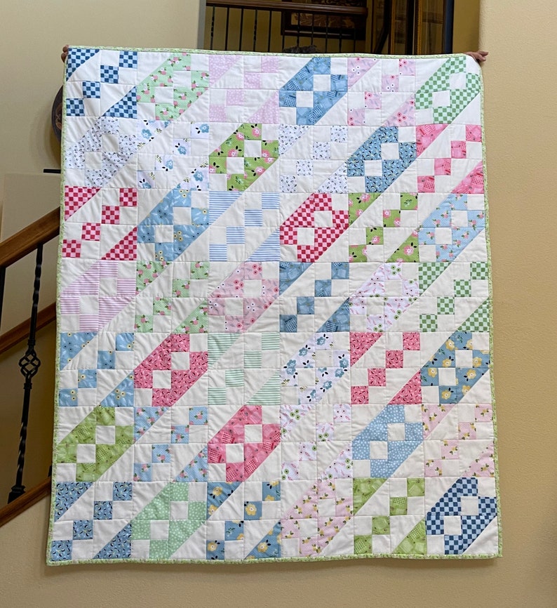 Quilt Jane's Ladder Springtime Date Night Heidi Staples Etsy