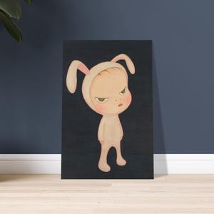 Yoshitomo Nara Inspired Unframed Poster - Premium Matte Art Print