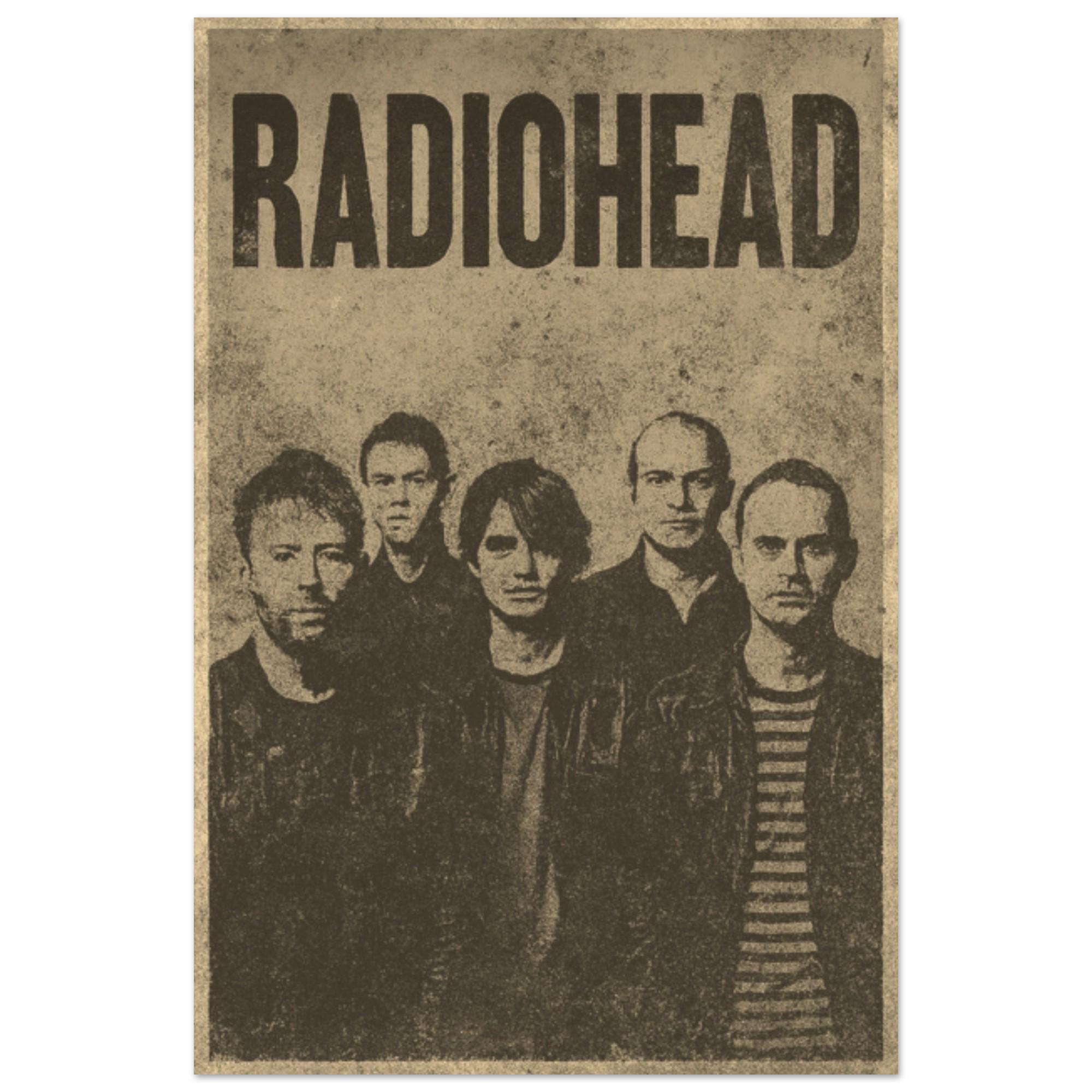 Radiohead poster - Etsy 日本