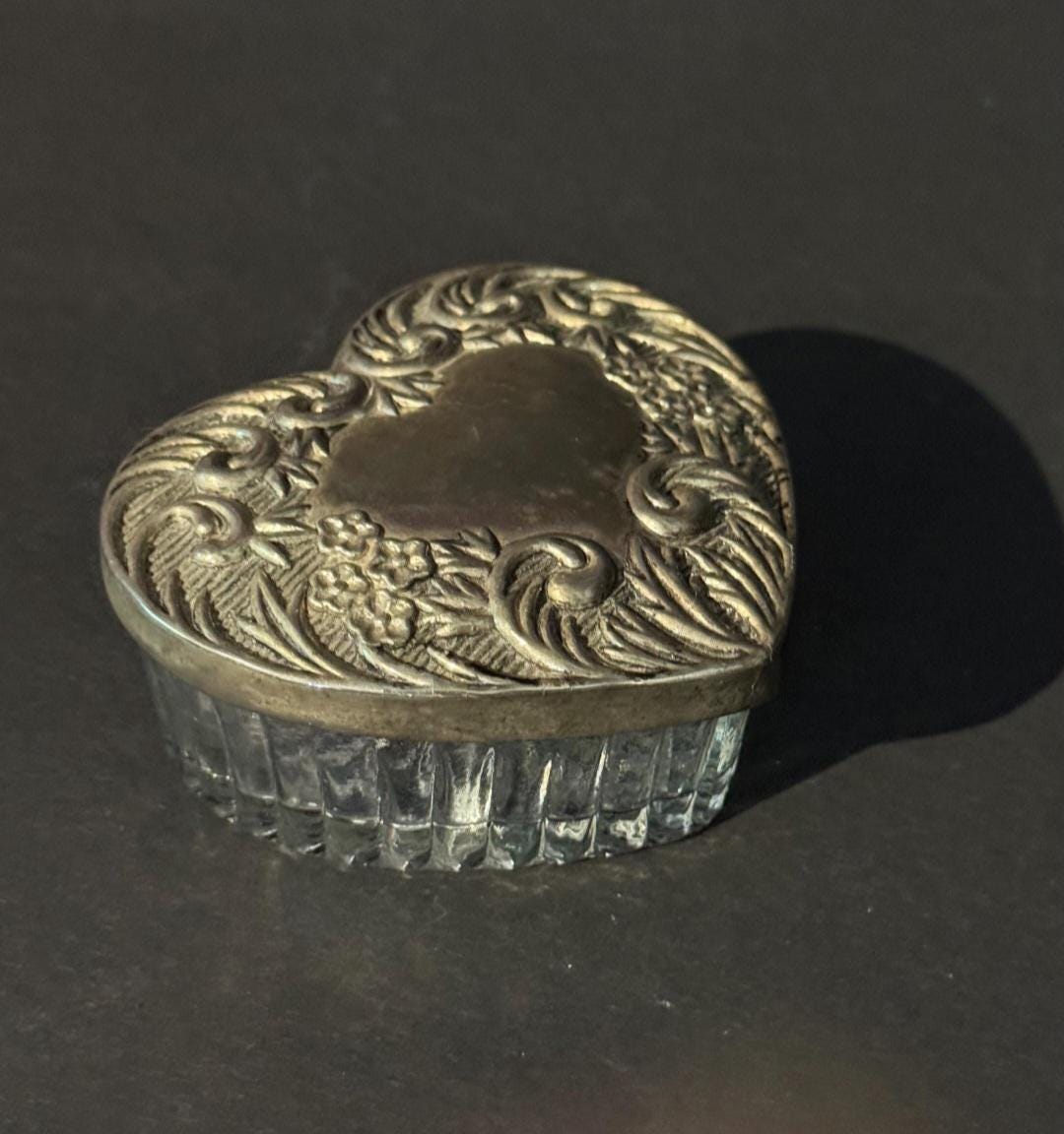 Lot De 4 Jolies Boîtes Vintage Marquetées Pour Bijoux Ou Petits Rangements