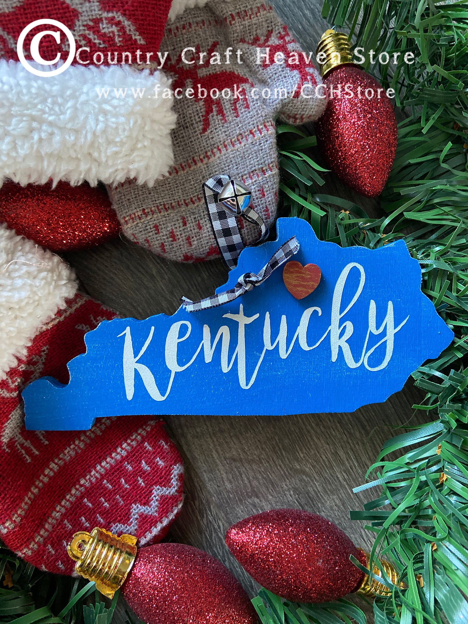 Kentucky Christmas Ornament Kentucky Wildcats Ornament | Etsy