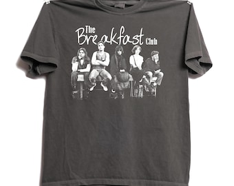 The Breakfast Club Movie Shirt, Vintage 80s Movie Graphic Shirt, John Hughes Film Shirt, Retro Brat Pack Merch, Gift for Movie Lover