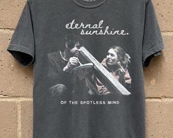 Camiseta de Eterno resplandor de una mente sin recuerdos, camiseta Comfort Colors, camiseta de la película de Jim Carrey, camiseta de película vintage, regalo para fans del cine independiente