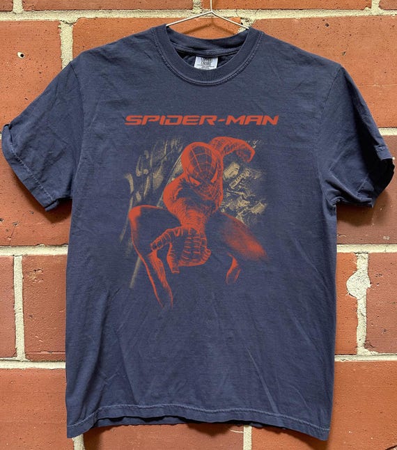 Spider-Man Shirt, Vintage Marvel Superhero Tee, Peter Parker Retro Movie Shirt, Marvel Fan Gift, Unisex Comfort Colors T-Shirt