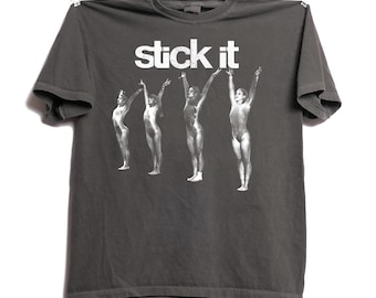 Stick It Movie Shirt, Gymnastics Graphic Tee, Vintage 2000s Sports Comedy Shirt, Retro Haley Graham Film Merch, Gymnast Fan Gift