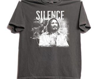 Vintage Silence Movie T-Shirt, Andrew Garfield Graphic Tee, Martin Scorsese Film Shirt, Classic Movie Shirt, Gift for Movie Lovers