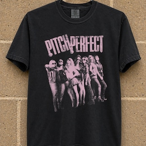 Pitch Perfect-tröja, Barden Bellas Graphic-tröja, vintage-tröja i 90-talsstil med musikalisk komedi, unisex t-shirt i bekväma färger