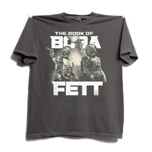 The Book of Boba Fett Shirt, Boba Fett Vintage T-Shirt, Retro Sci-Fi Space Opera Tshirt, Bounty Hunter Graphic Tee, Gift for Star Fans