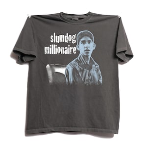 Vintage Slumdog Millionaire Shirt, Dev Patel Graphic Tee, Retro 2000s Film T-Shirt, Classic Movie T-Shirt, Gift for Movie Lover