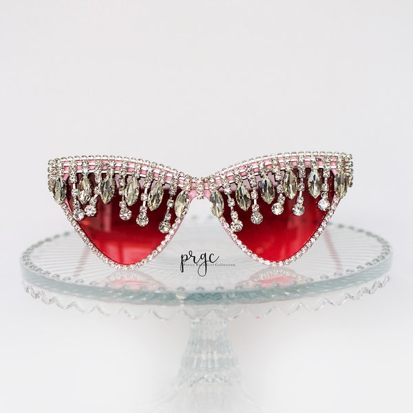 Jeweled Sunglasses Etsy