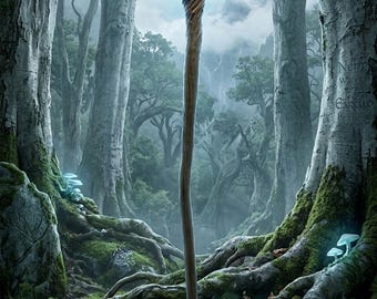 Wizard Staff | 70" Light-Up Bright Rechargeable Beacon