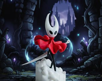 Handcrafted Hollow Knight Hornet Figurine - Made in the USA