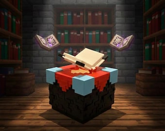 Enchant Your Space: Pixel-Perfect Enchanting Table Night Light