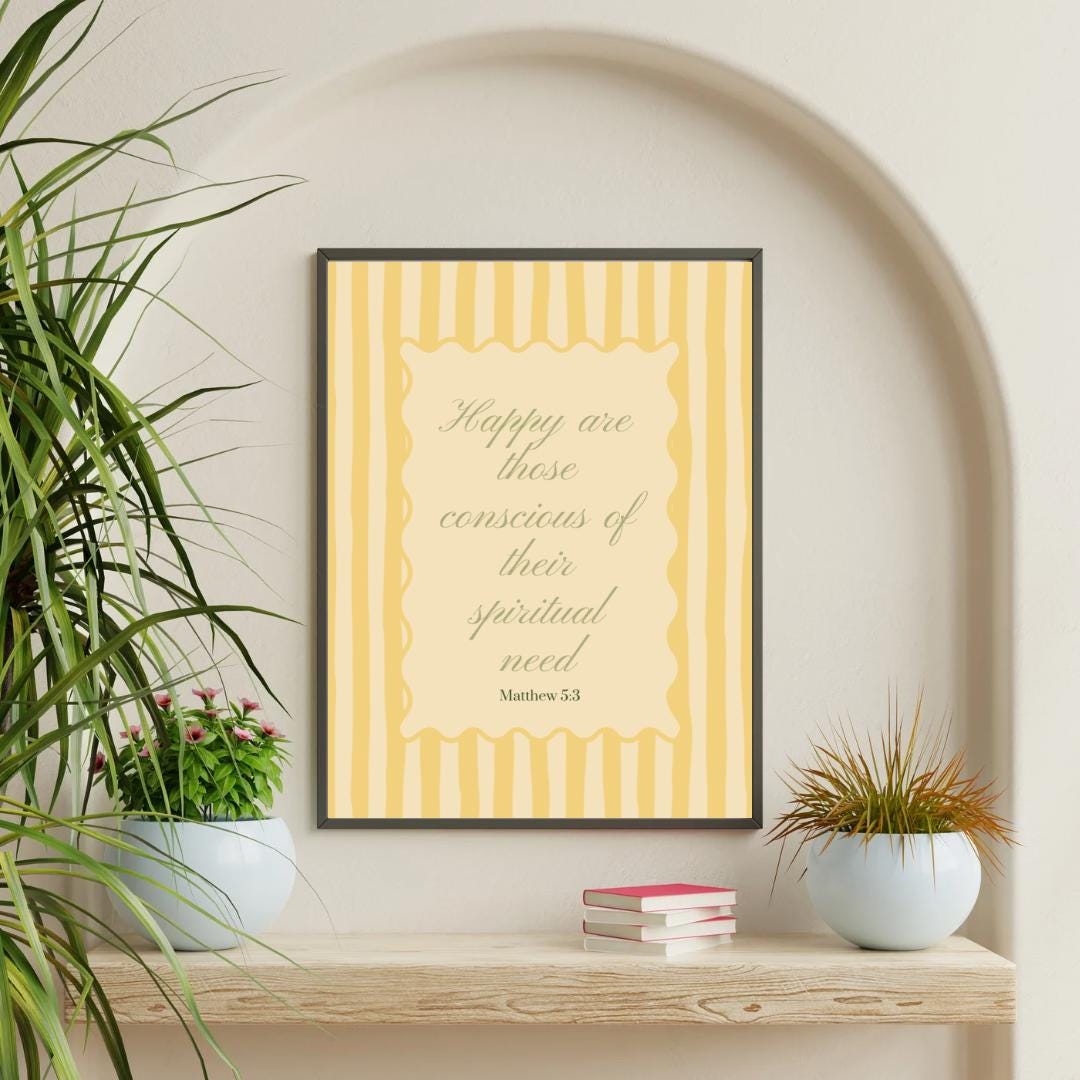 2026 Year Text Printable Poster With NWT Scripture Matthew 5:3 JW Wall ...