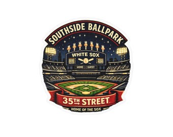 Southside Ballpark White Sox Stadion Sticker | Vinyl Sticker