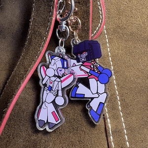 Porte-clés Transformers - Starscream et Jetfire/Skyfire