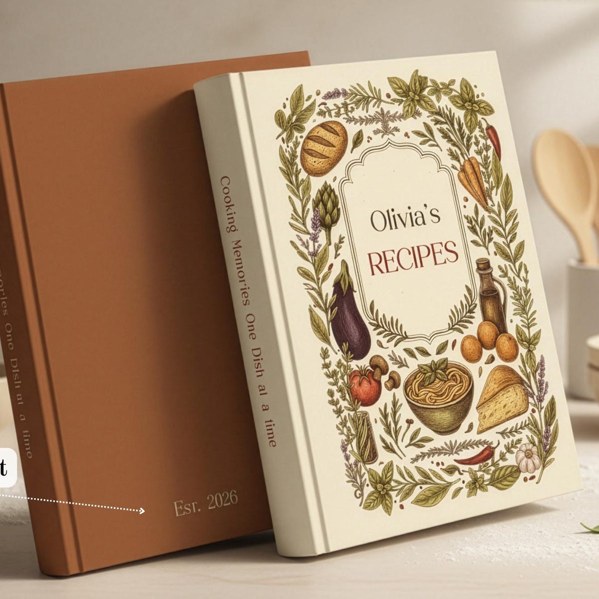 Custom Recipe Book, 300 Page, Gift for Her/him/mom/grandma, Recipe Journal - Etsy