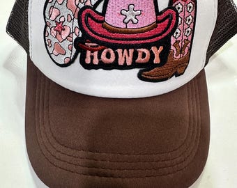 Cappello da camionista da cowgirl