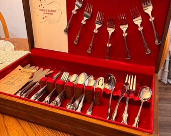 1970 Reed & Barton silver plate set