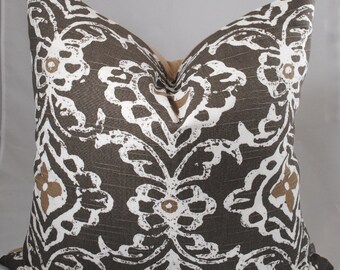 Designer Pillow Cover-20x20-Pindler & Pindler-Indra- Pebble