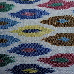 Ready to Ship-Beautiful Decorative Pillow Cover-Sunara IKAT-Confetti-12x18-LINEN-Throw Pillow-Accent Pillow image 5