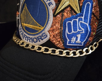 Gorra de camionero personalizada de los Golden State Warriors