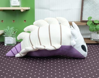 Lying Plush Toy Purple Tail Black Eyes Cotton Stuffed Doll Sleeping Animal Figure Kawaii Room Decor Birthday Gift For Kids Soft Companion
