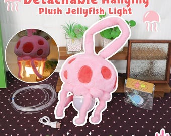 SpongeBob Qualle Plüsch Nachtlicht LED Wiederaufladbare Tatu Plüsch Geschenk für Fans Wohnkultur Kawaii Room Decor Paar Geschenk Freund Geschenk Weich