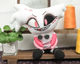 Handmade Anime Character Plush Doll Soft Cotton Fabric Girl’s Plush Toy with Vibrant Details Cuddly Collectible Gift Anime Fans Collectors