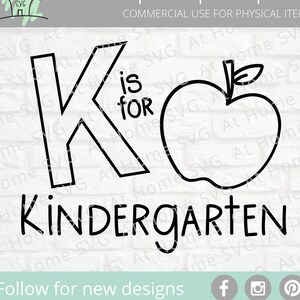 Download Love Kindergarten Svg Elementary School Teacher Kindergarten Etsy
