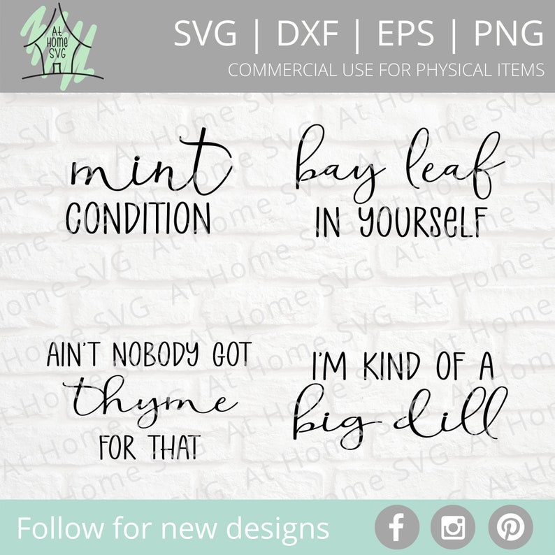 Download Funny Herb Garden Pun SVG Herb SVG Cut files for Cricut | Etsy