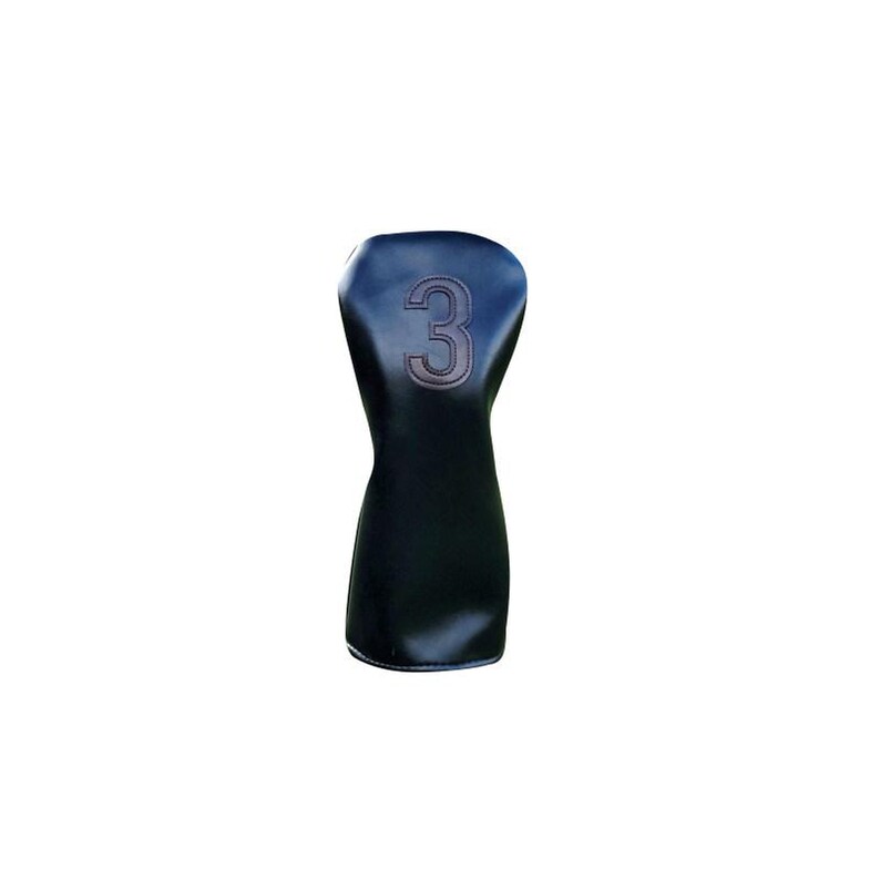 Oil-waxed Leather Golf Club Covers, Universal Club Head Covers, Driver ...