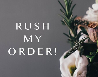 Rush Order Fee for Custom Embroidery