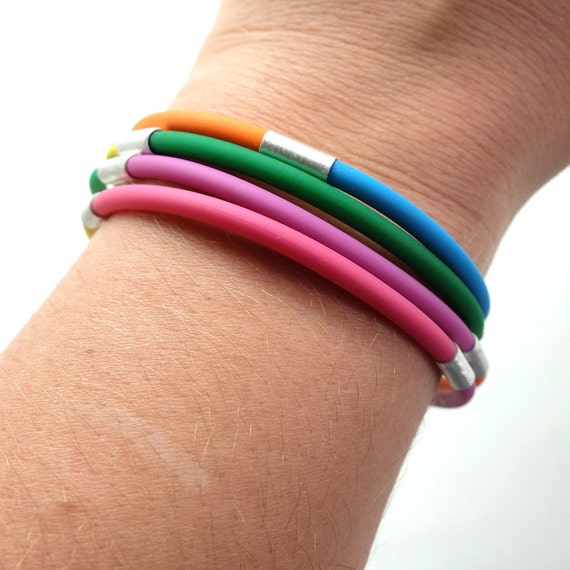 Rubber bangles deals
