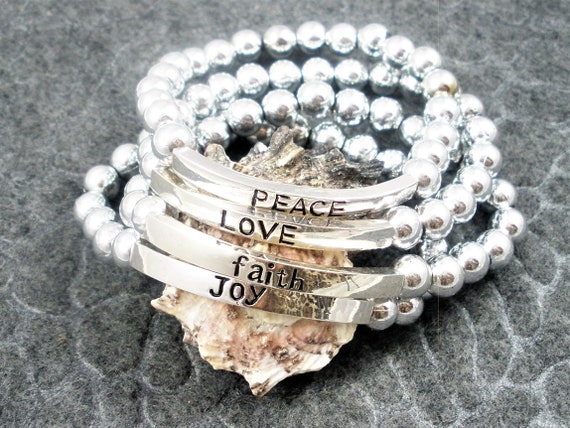 Inspirational stretch bracelets deals