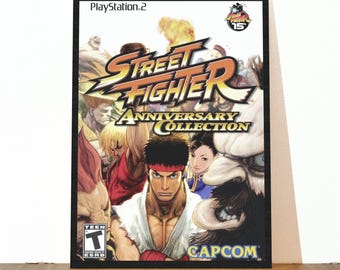 Street Fighter Anniversary Collection videogameposter