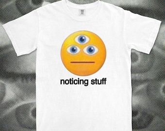 T-shirt met de meme "Opmerking van dingen"