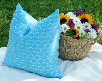 Outdoor Throw Pillows, Waterproof Garden Cushion, Designer Patio Decor