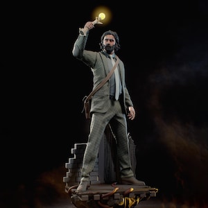 Alan Wake Fanart STL Statue | 1/6 Scale Collector Edition | 3D STL Print Model Download
