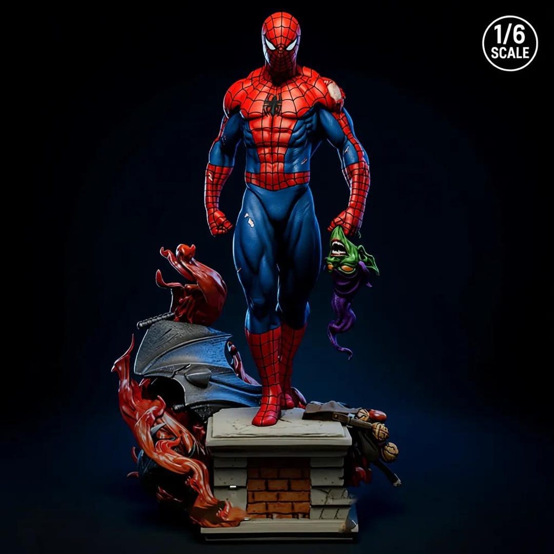 Spiderman STL 3D Print File - Etsy Canada