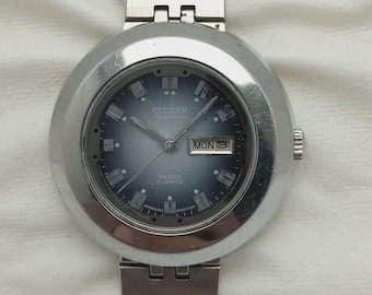 Reloj Citizen UFO Automático Vintage 4-661940 Día-Fecha Retro Coleccionable para Hombre