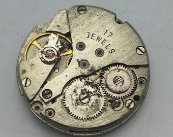 Kal.P2609 Handaufzug Russisches Uhrwerk (braucht Wartung)